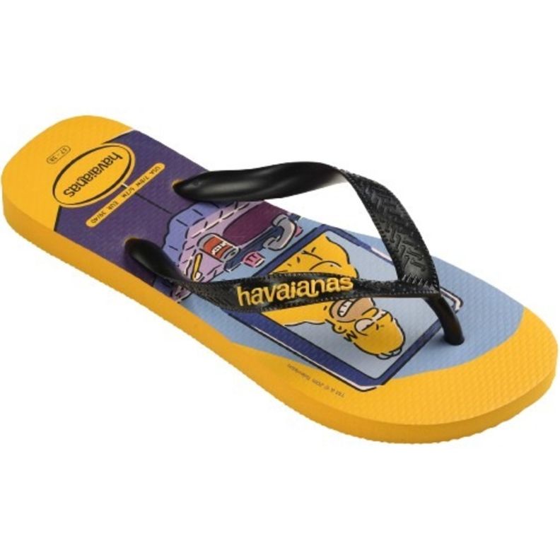 Sandalias Hombre Simpsons Amarillo Havaianas-1