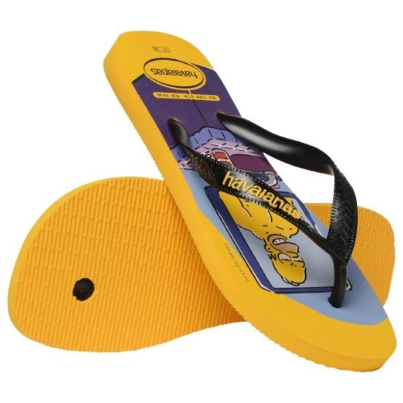 Sandalias Hombre Simpsons Amarillo Havaianas-4
