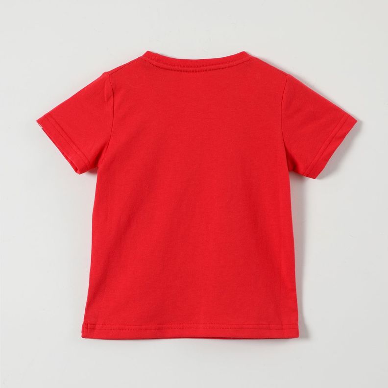 Polera Manga Corta Niño Spidey Rojo Marvel-1
