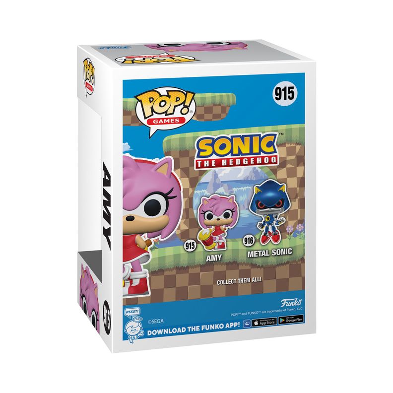Funko Pop Sonic Amy - 915-2