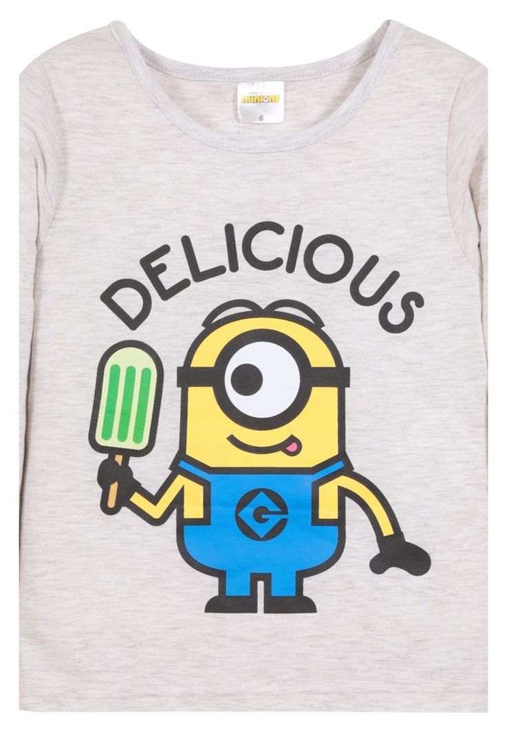 Pijama Niña Delicious Rosado Minions-2