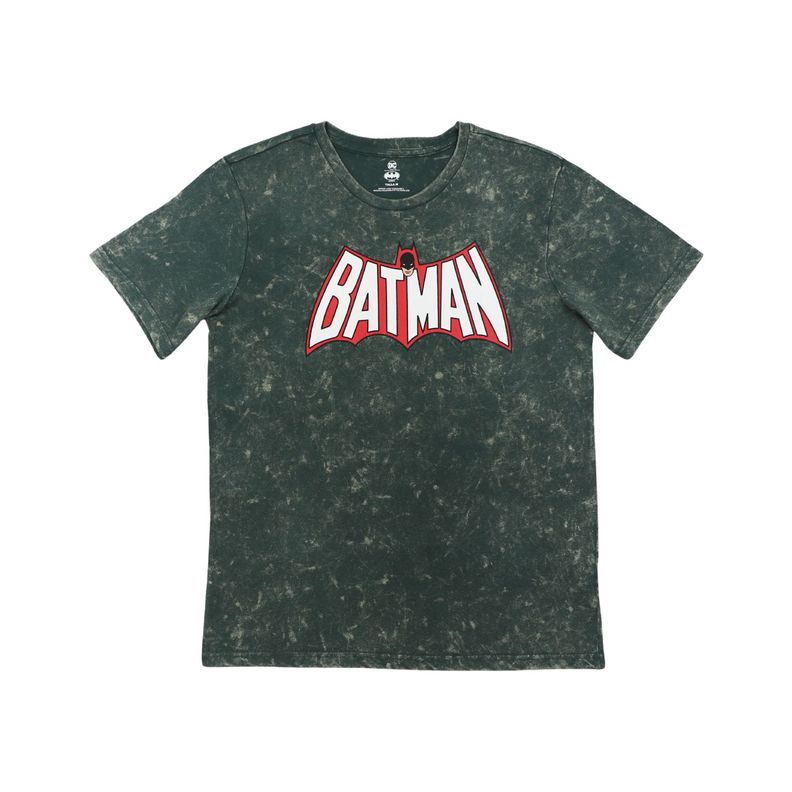 Polera Hombre Batman Wings Verde Oscuro DC Comics-0