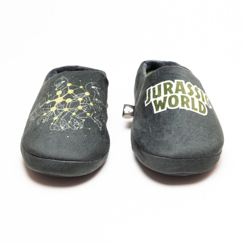 Pantufla Hombre Jurassic World VIntage Verde Jurassic World-2