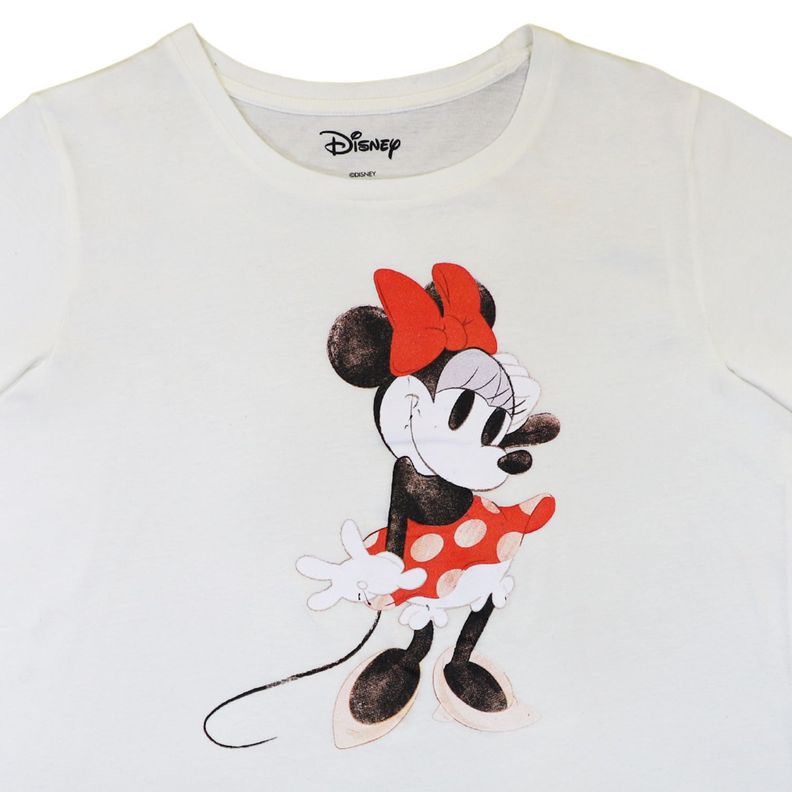 Polera Mujer Minnie Pretty Rosado Disney-2