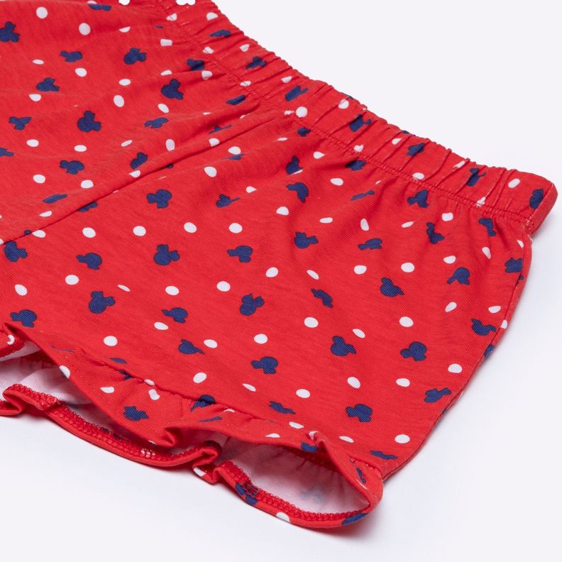 Pijama Corto Niña Minnie Blanco I Disney-3