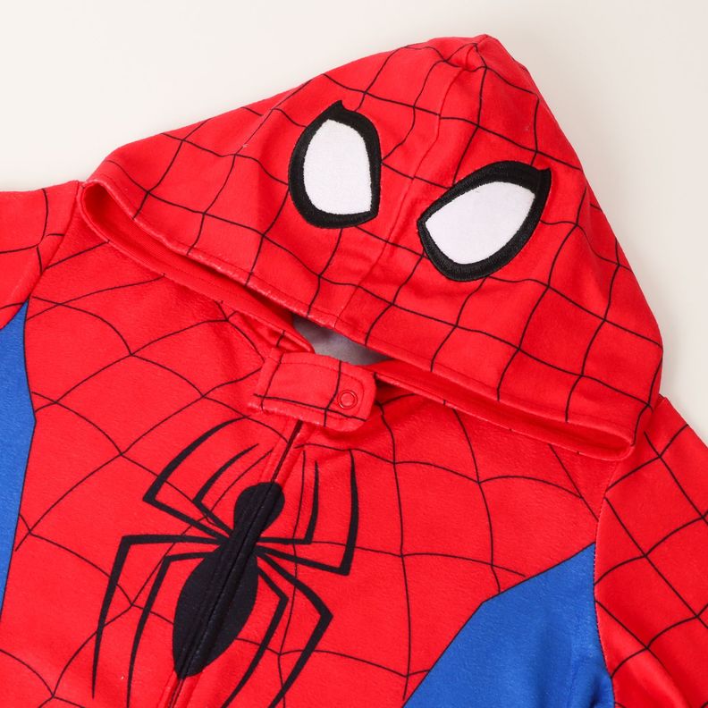 Pijama Polar Niño Spiderman Traje Rojo Marvel (Talla 2,3 y 4)-1