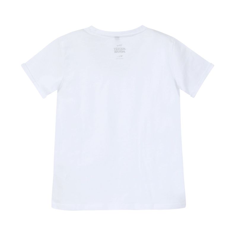 Polera Niña Mickey Get Ready Blanco Disney-1