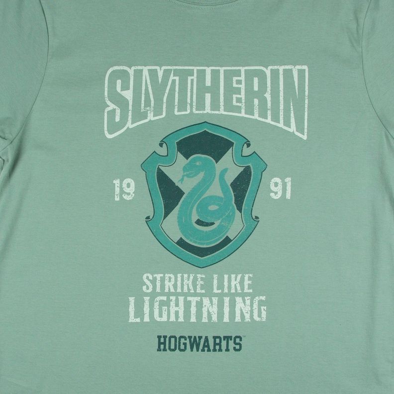 Polera Hombre Slytheryn 1991 Verde Harry Potter-2