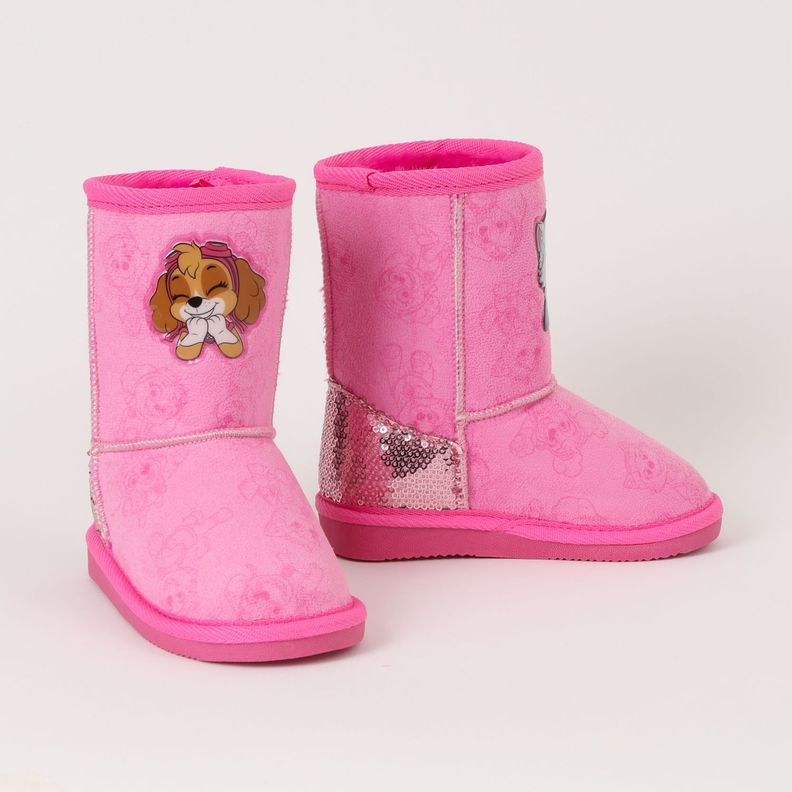 Bota Chiporro Niña Sky Rie Rosado Paw Patrol-0
