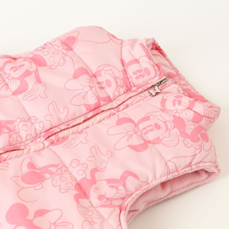 Parka Niña Minnie Details Rosado Disney-3