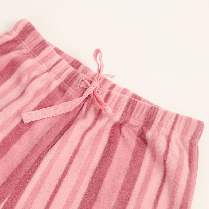 Pijama Polar Mujer Abrazo Rosado Snoopy-2