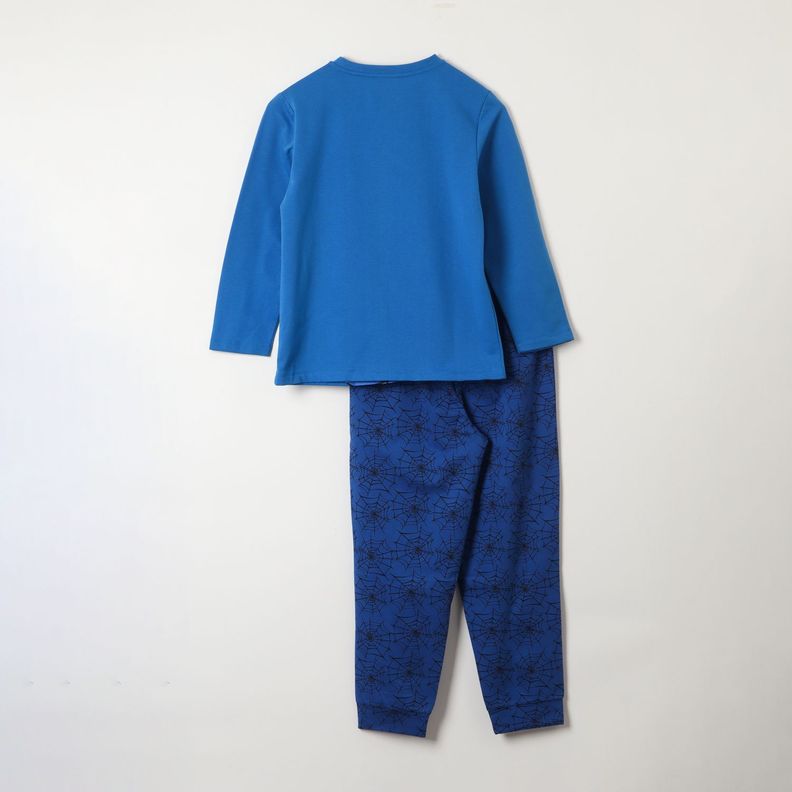 Conjunto Pijama Niño Spiderman Holding  Azul Marvel-3
