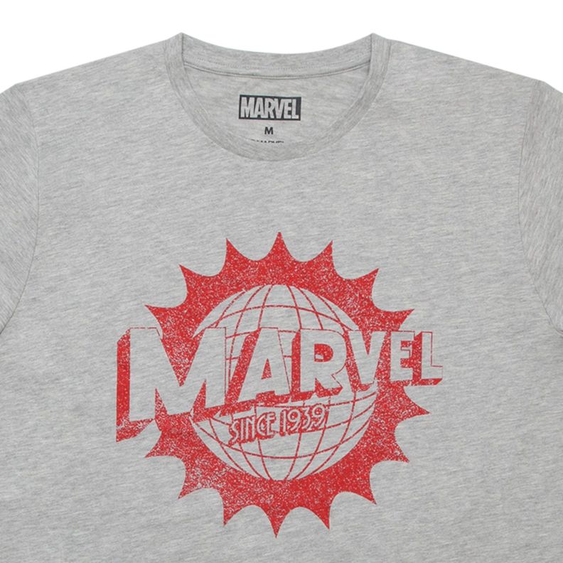 Polera Hombre Asombroso Gris Marvel-2