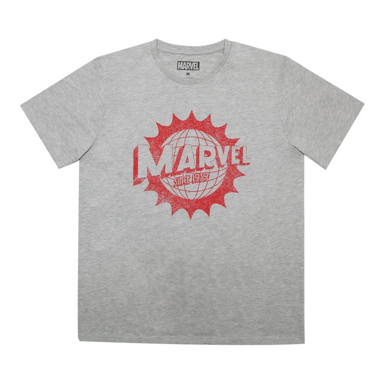 Polera Hombre Asombroso Gris Marvel-0