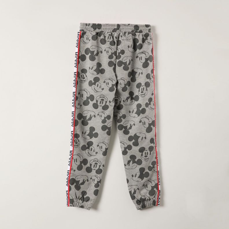Pantalon de Buzo Niño Full Print Mickey I Gris Disney-1