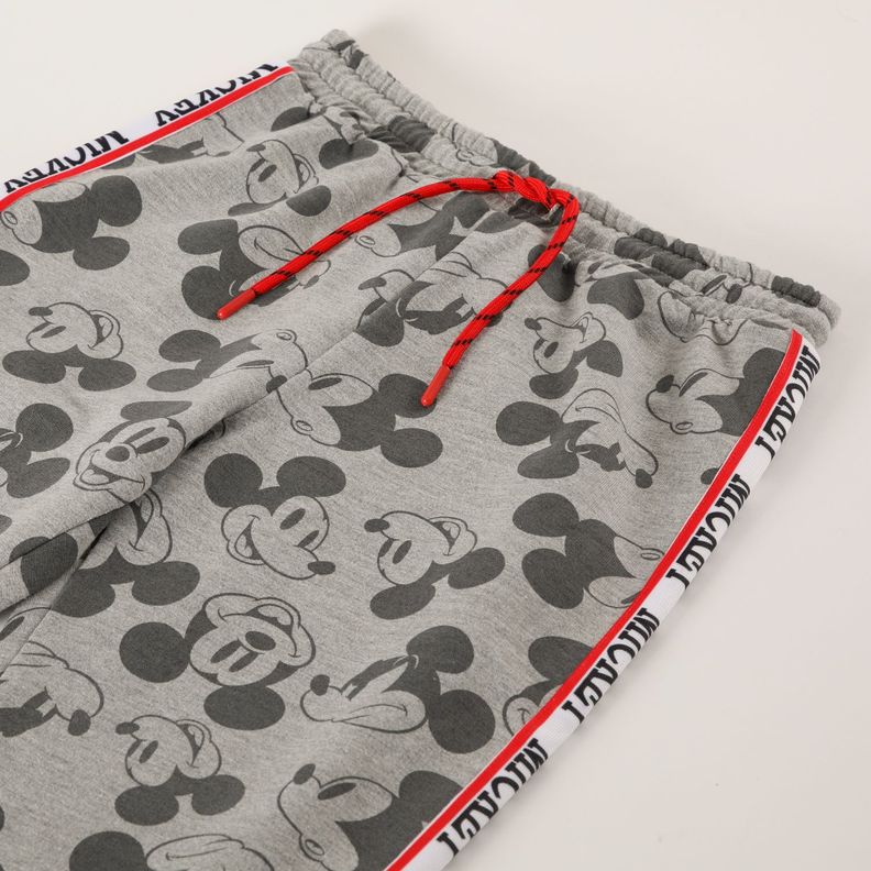 Pantalon de Buzo Niño Full Print Mickey I Gris Disney-2