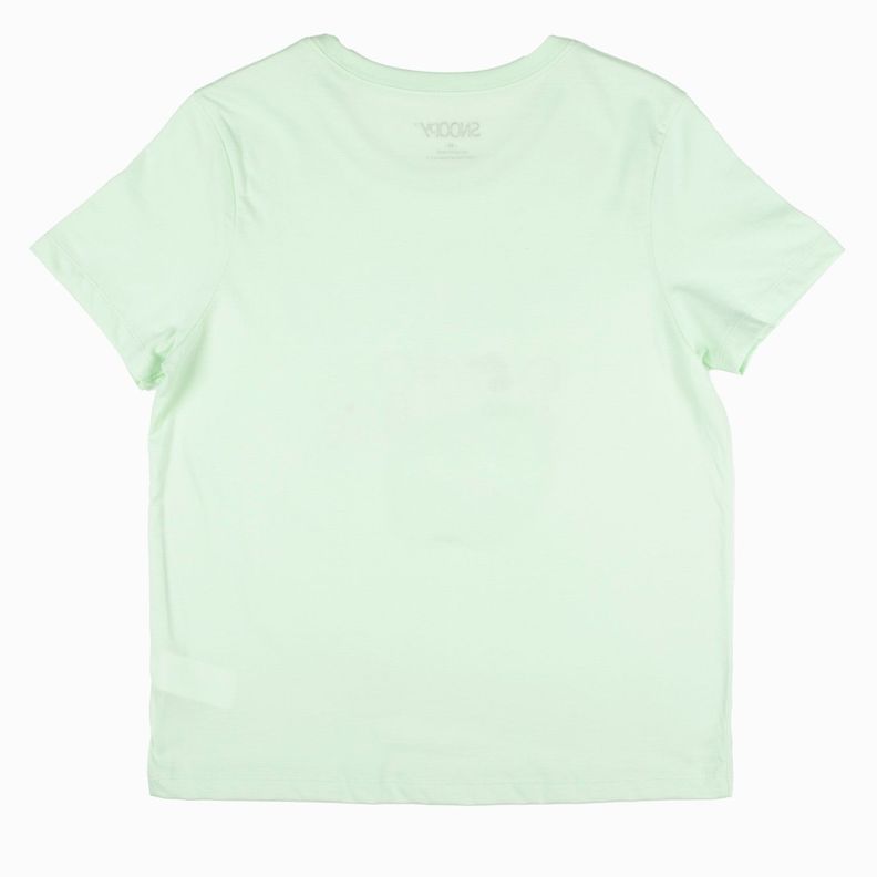 Polera Mujer Peanuts Street Verde Snoopy-1