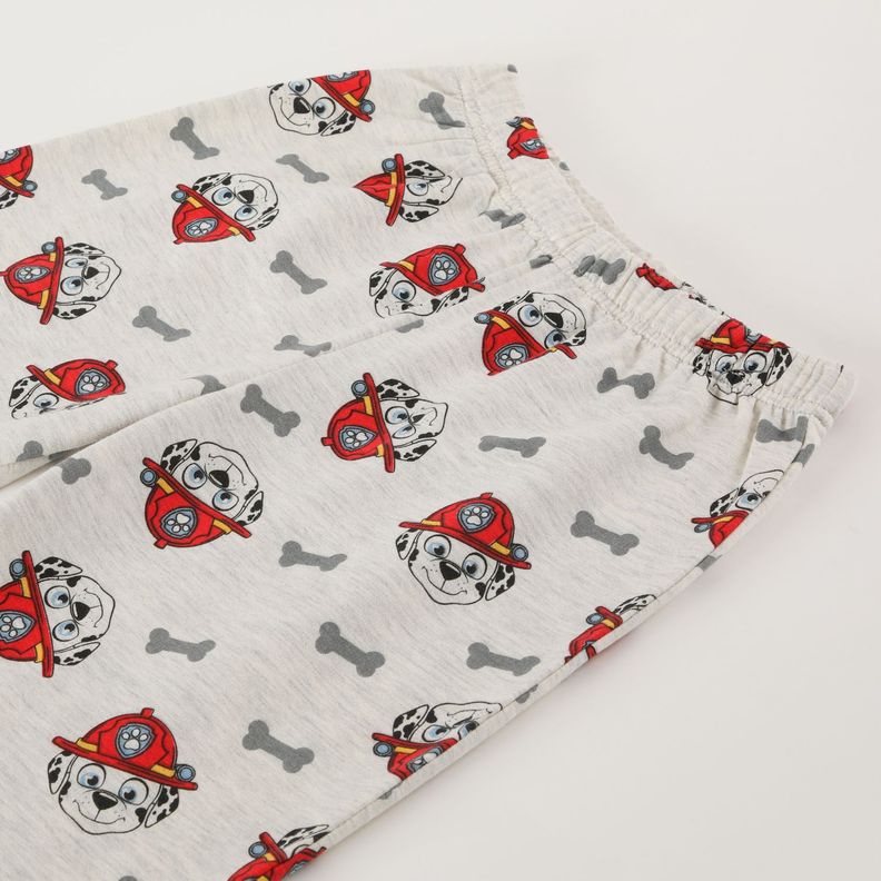 Conjunto Pijama Niño Bombero Rojo Paw Patrol-2