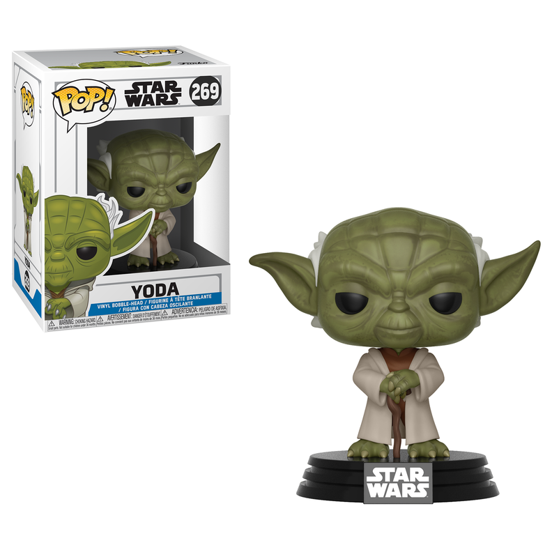 Funko Pop Yoda Star Wars Clone Wars - 269-1