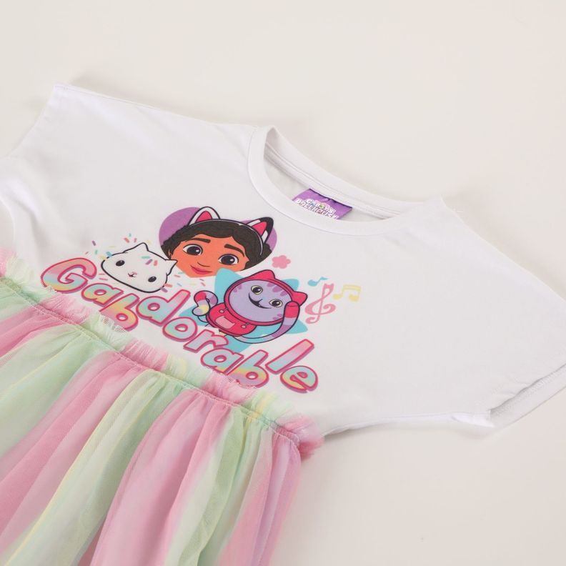 Vestido Niña Arcoirir Blanco Gabby Doll House-2