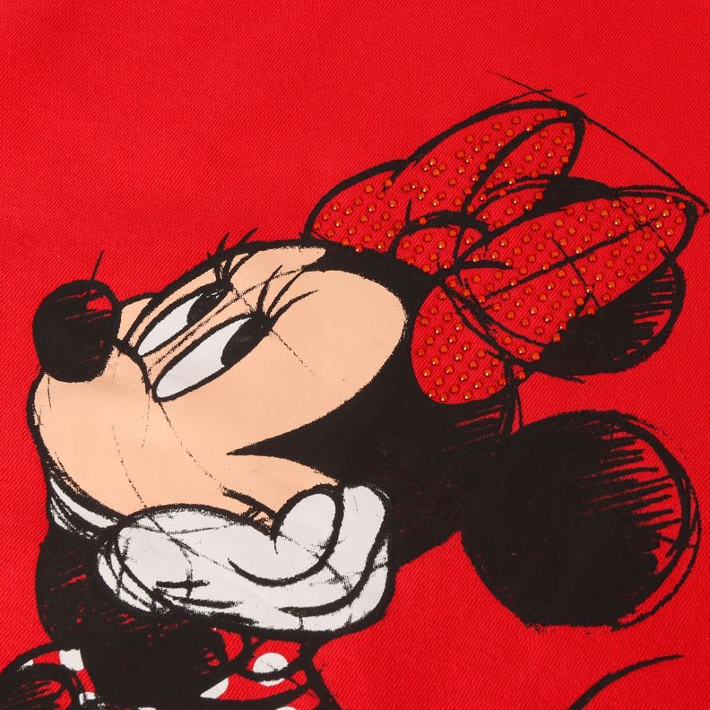 Conjunto Niña Minnie Sitting Rojo Disney-1
