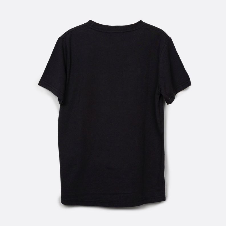 Polera Manga Corta Niño Lentejuelas Negro Minecraft-4