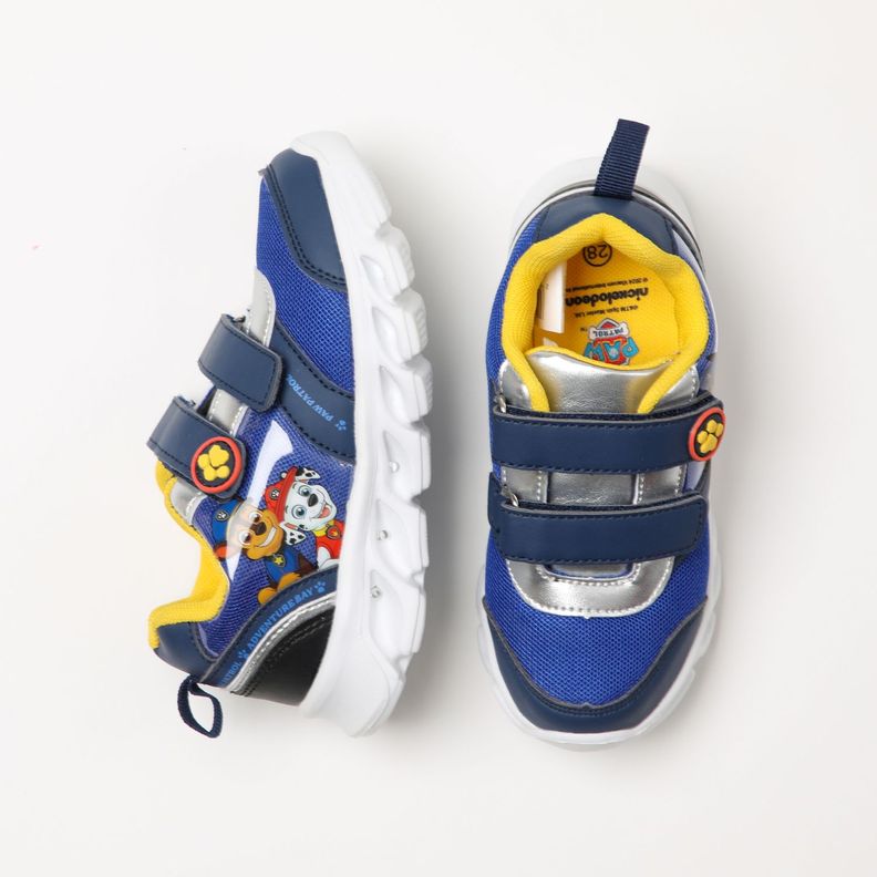 Zapatilla Con Luces Niño 2 Amigos Azul Paw Patrol-3