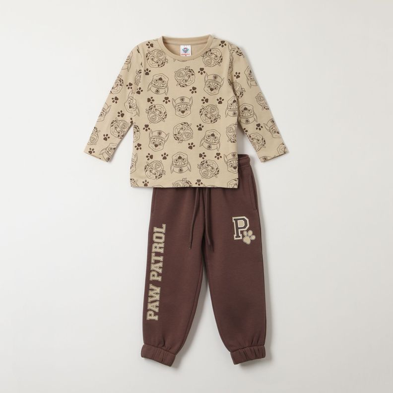 Conjunto Niño Patitas Café Paw Patrol-0