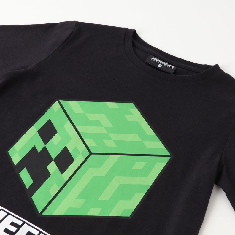 Conjunto Niño Game On Negro Minecraft-1