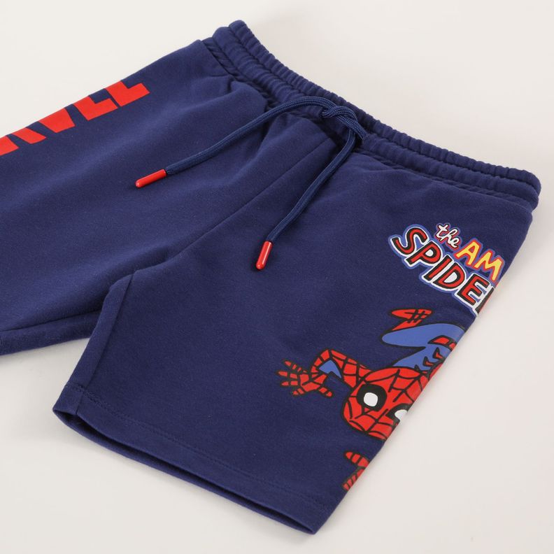 Short Niño Spiderman Azul Marvel-1
