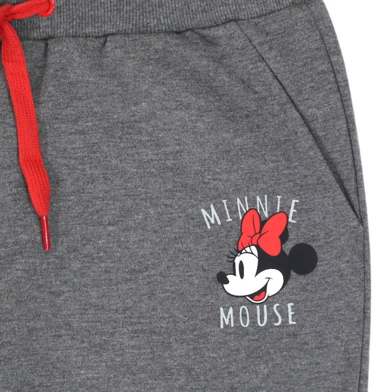 Pantalon de Buzo Niña Minnie Icon Gris Disney-2