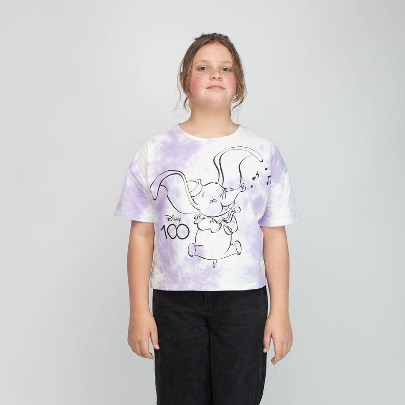Polera Niña Mickey Y Sus Amigos Wonder Lila Disney-1