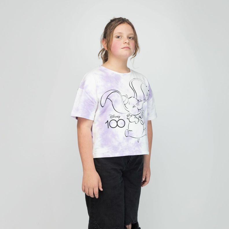 Polera Niña Mickey Y Sus Amigos Wonder Lila Disney-0