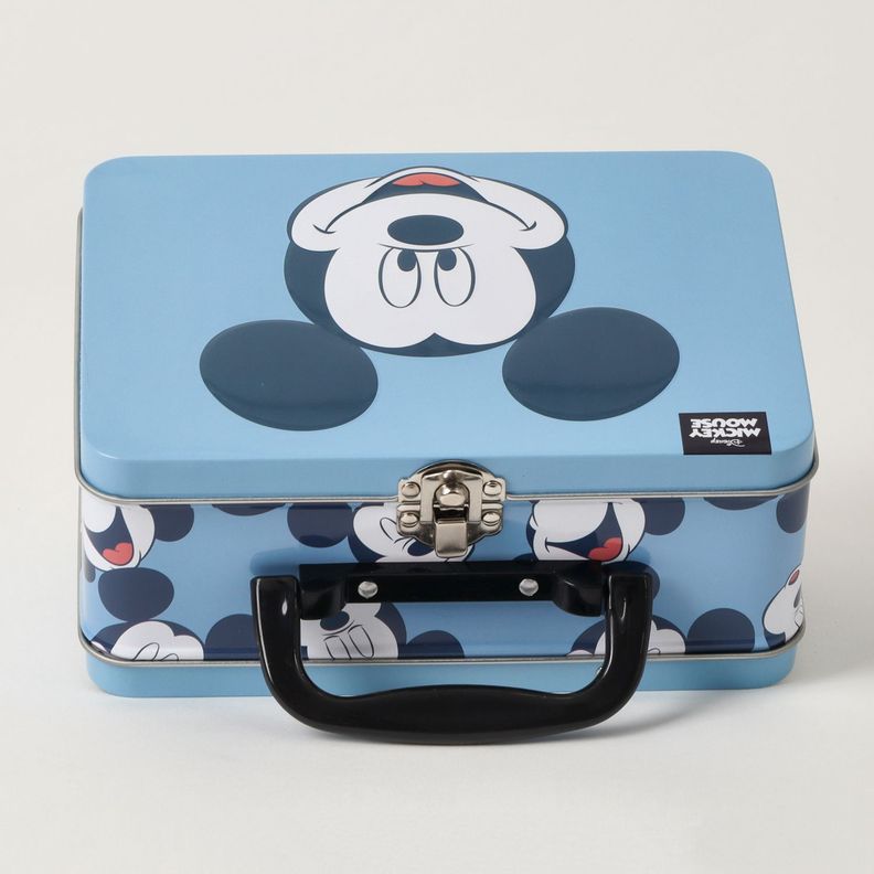 Pijama Corto Niño Mickey Full Print Celeste Disney-5