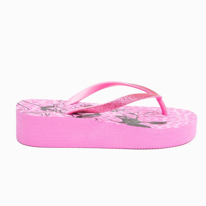 Sandalias Niña Minnie Glitter Rosado Disney-0