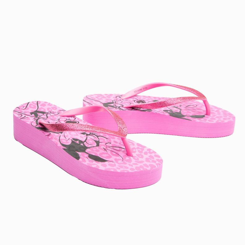 Sandalias Niña Minnie Glitter Rosado Disney-3