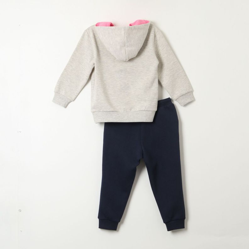Buzo Niña Minnie Touch Gris Disney-4