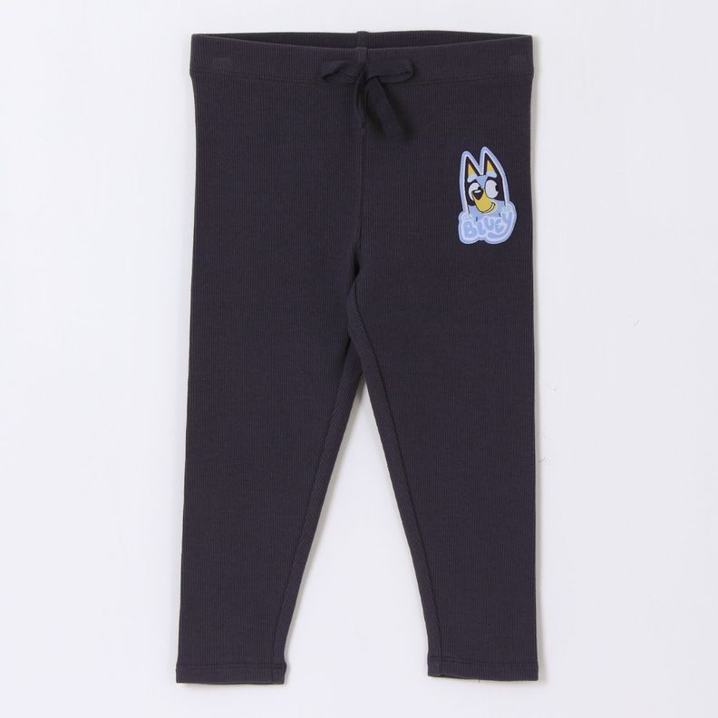 Calza Nina Logo Gris Bluey