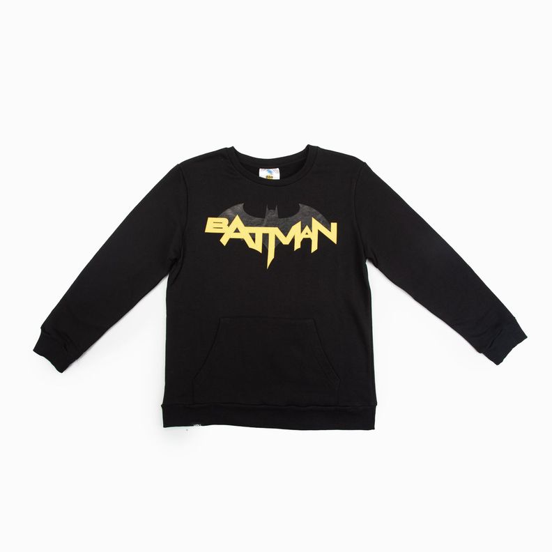 Poleron Niño Batman Cool Negro DC Comics-2