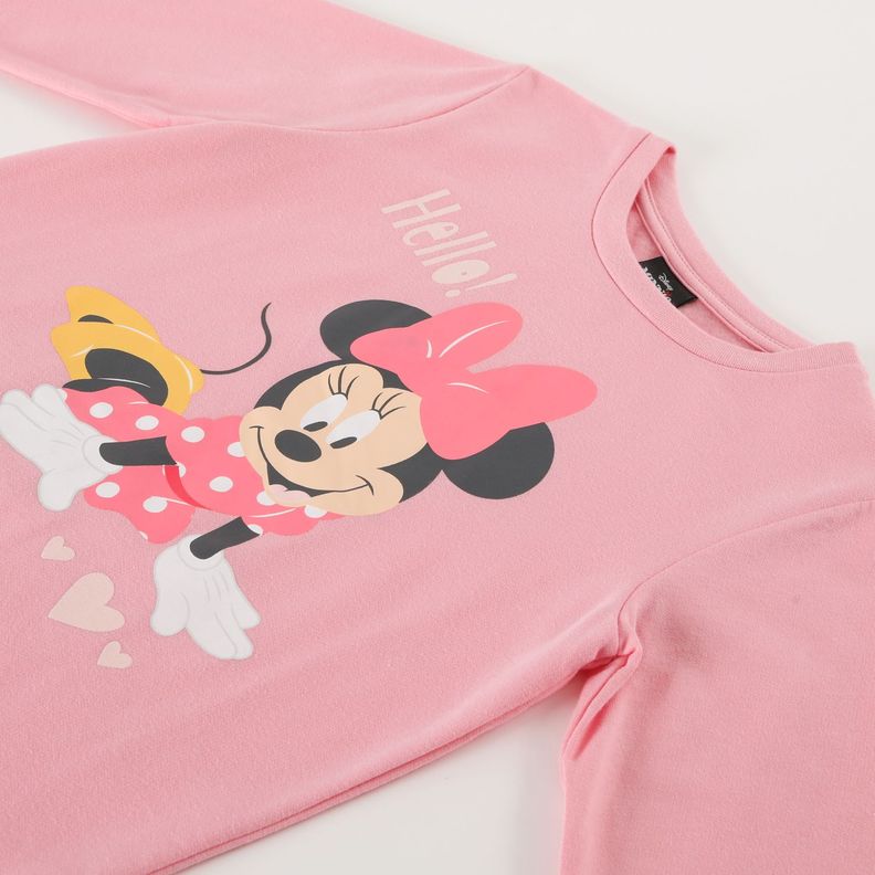 Conjunto Pijama Niña Minnie Hello! Rosado Disney-1