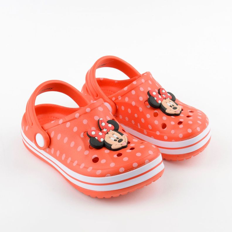 Zueco De Eva Niña Cinta Minnie Rojo Disney-0