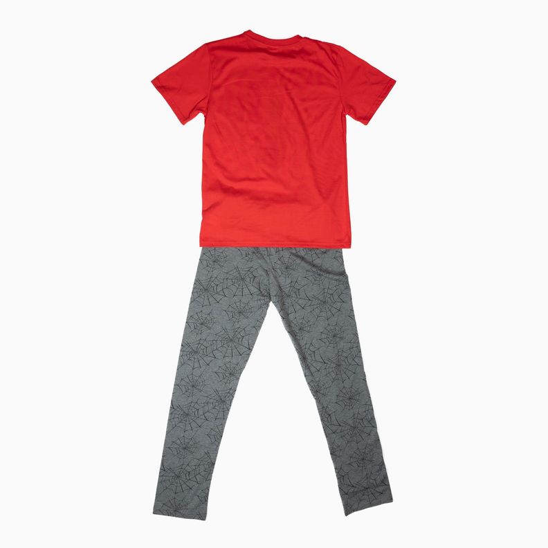 Pijama Niño Spiderman Aracnido Rojo Marvel-4