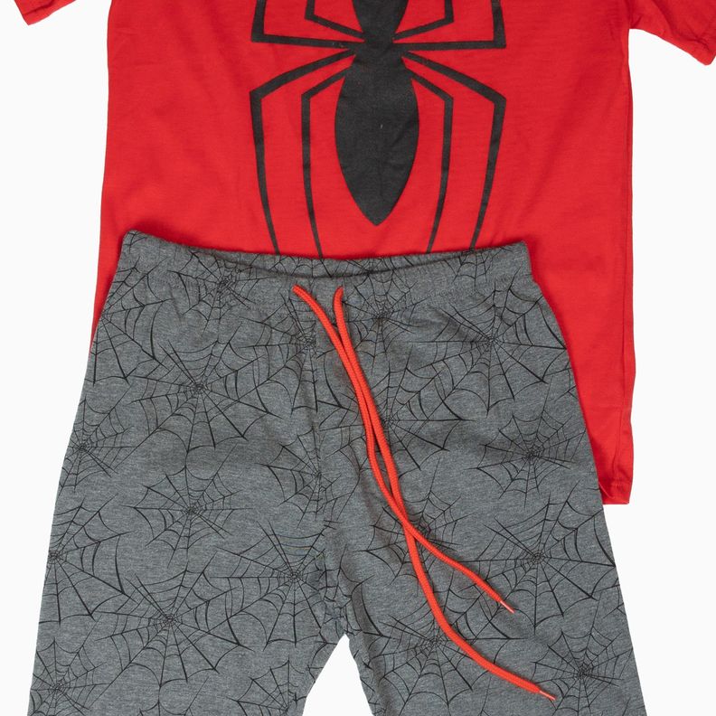 Pijama Niño Spiderman Aracnido Rojo Marvel-5