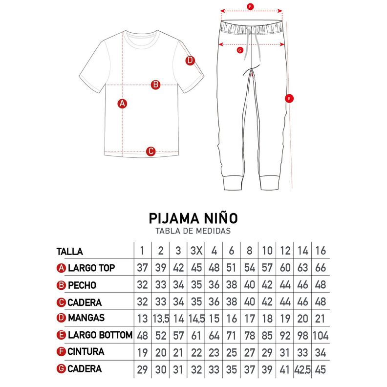 Pijama Niño Spiderman Aracnido Rojo Marvel-6