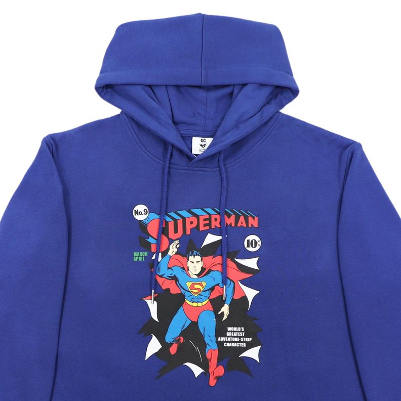 Poleron Hombre Superman Team Up Azul DC Comics-2