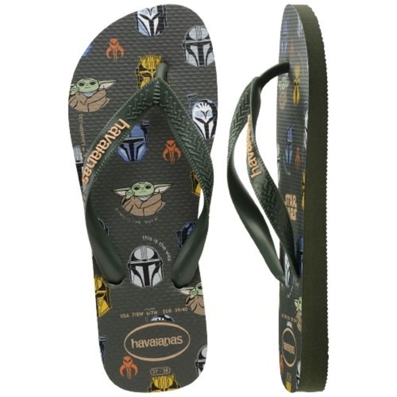 Sandalias Hombre Star Wars Verde Havaianas-3
