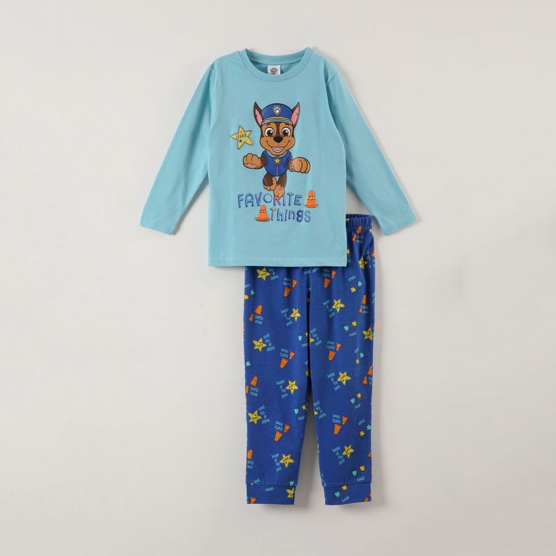 Conjunto Pijama Niño Favorite Things Azul Paw Patrol-0