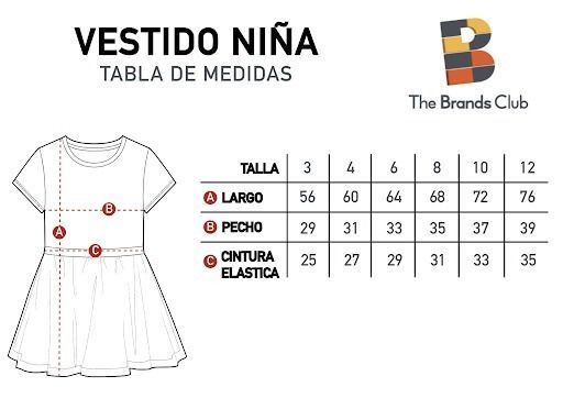 Vestido Niña Minnie Blanco Disney-4