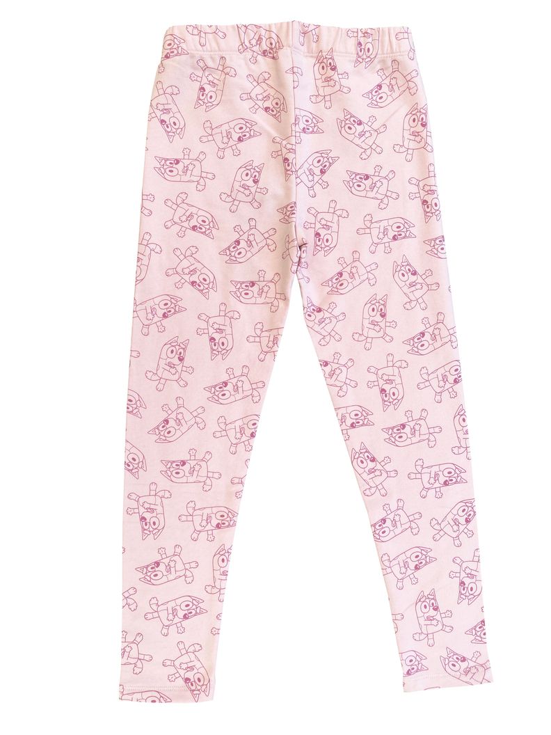 Calza Niña Full Print Rosado Bluey-2
