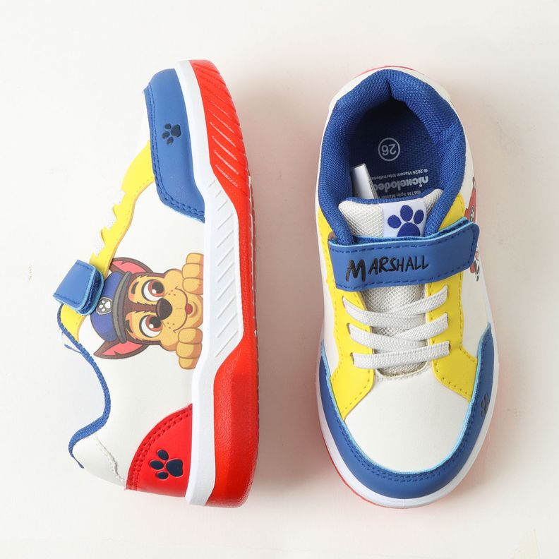 Zapatilla Con Luces Niño Fun Chase Blanco Paw Patrol-2